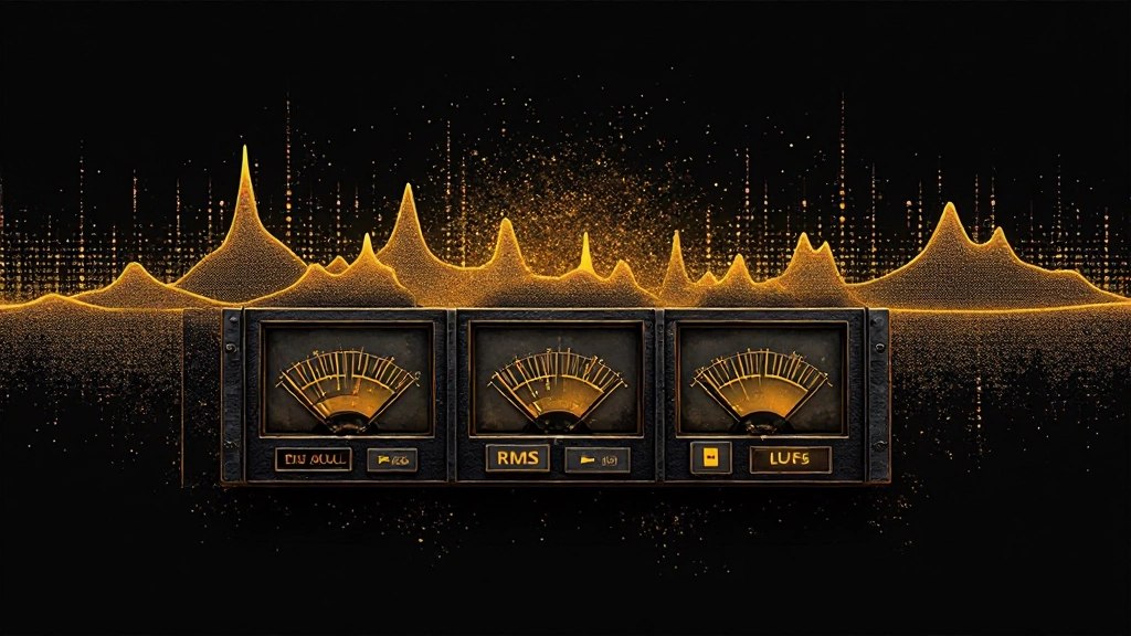 Peak vs. RMS vs. LUFS: Which Meter Actually Helps Your Mix?